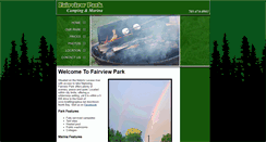 Desktop Screenshot of fairviewparkcamping.com